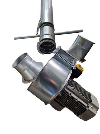 Belueftungsspeer Air-Lance Saugend/drueckend mit Motor Luftleistung: 2500 m3-h